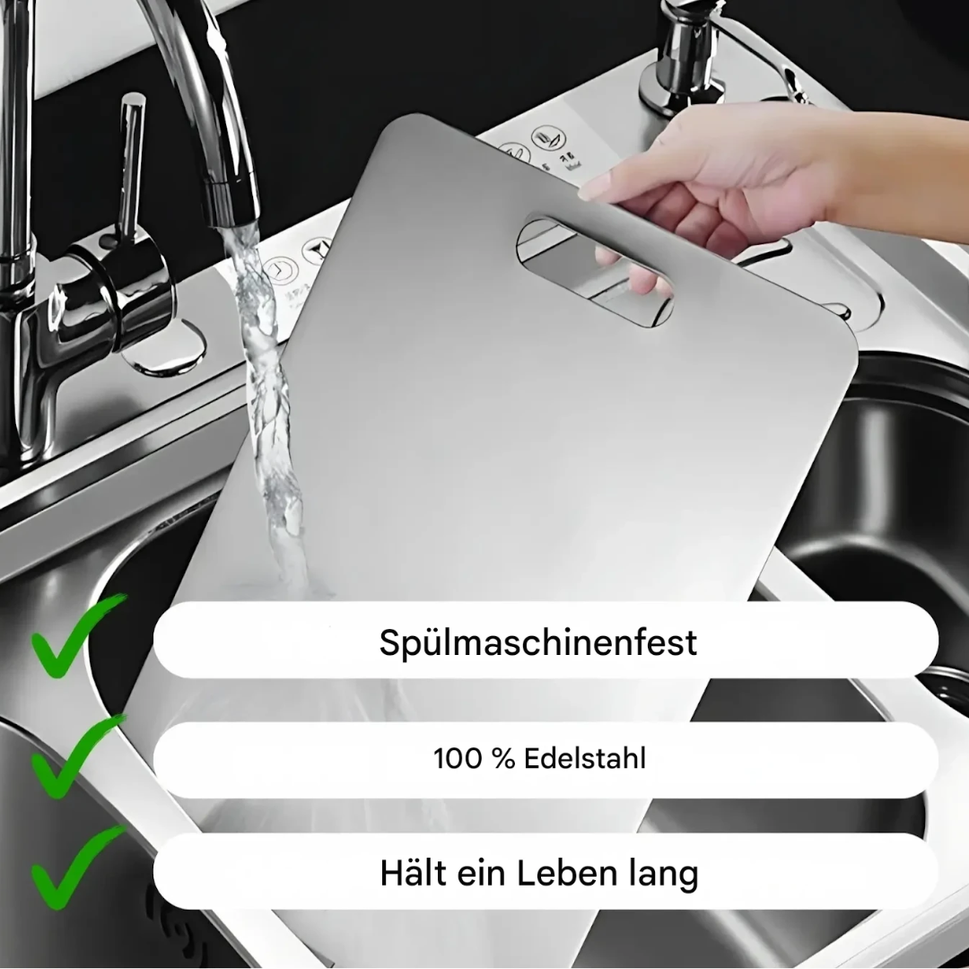 Tagliere in Acciaio Inossidabile - ChefGuard