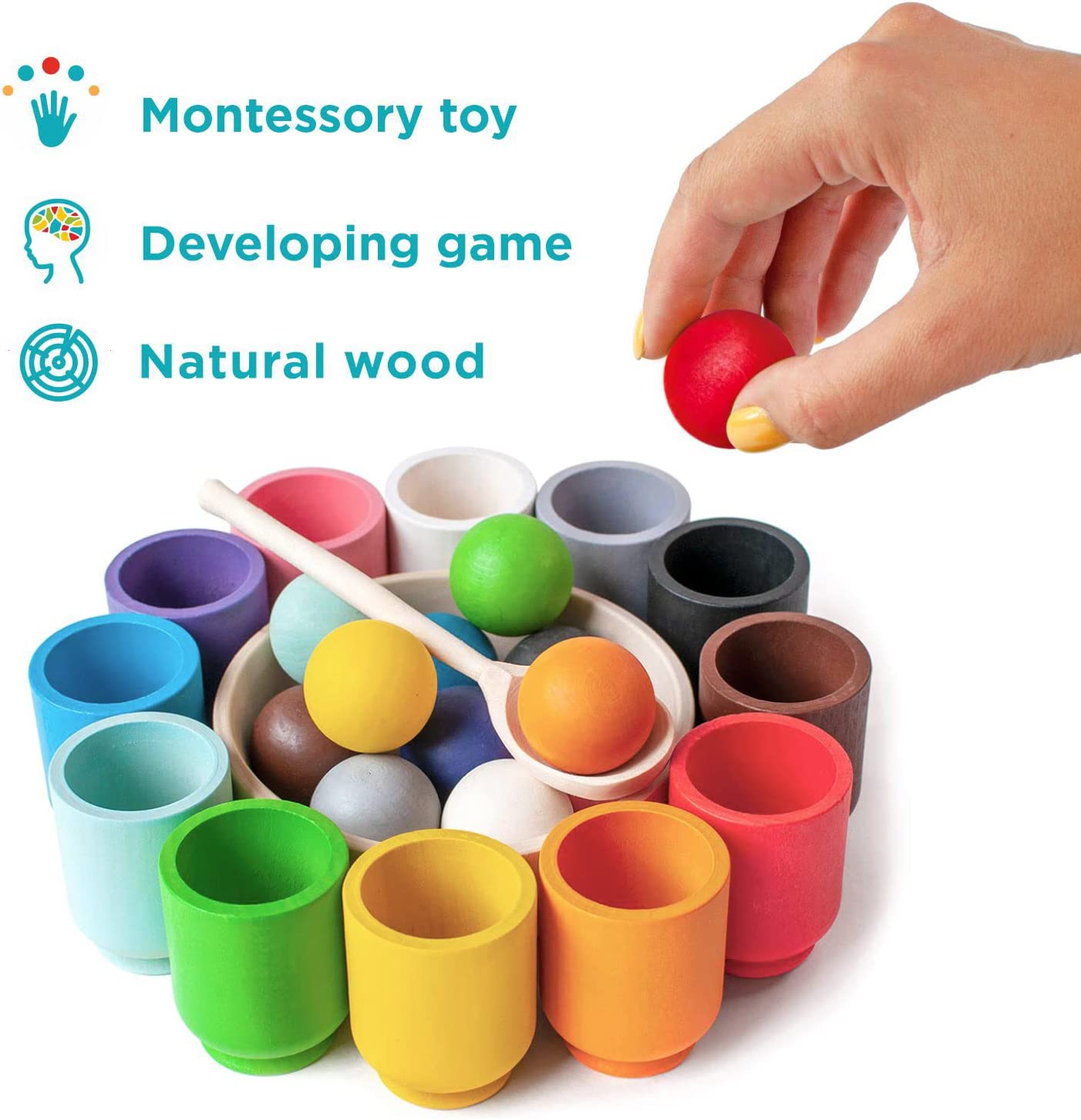 Woods | Gioco di Ordinamento dei Colori per Bambini | Educativo