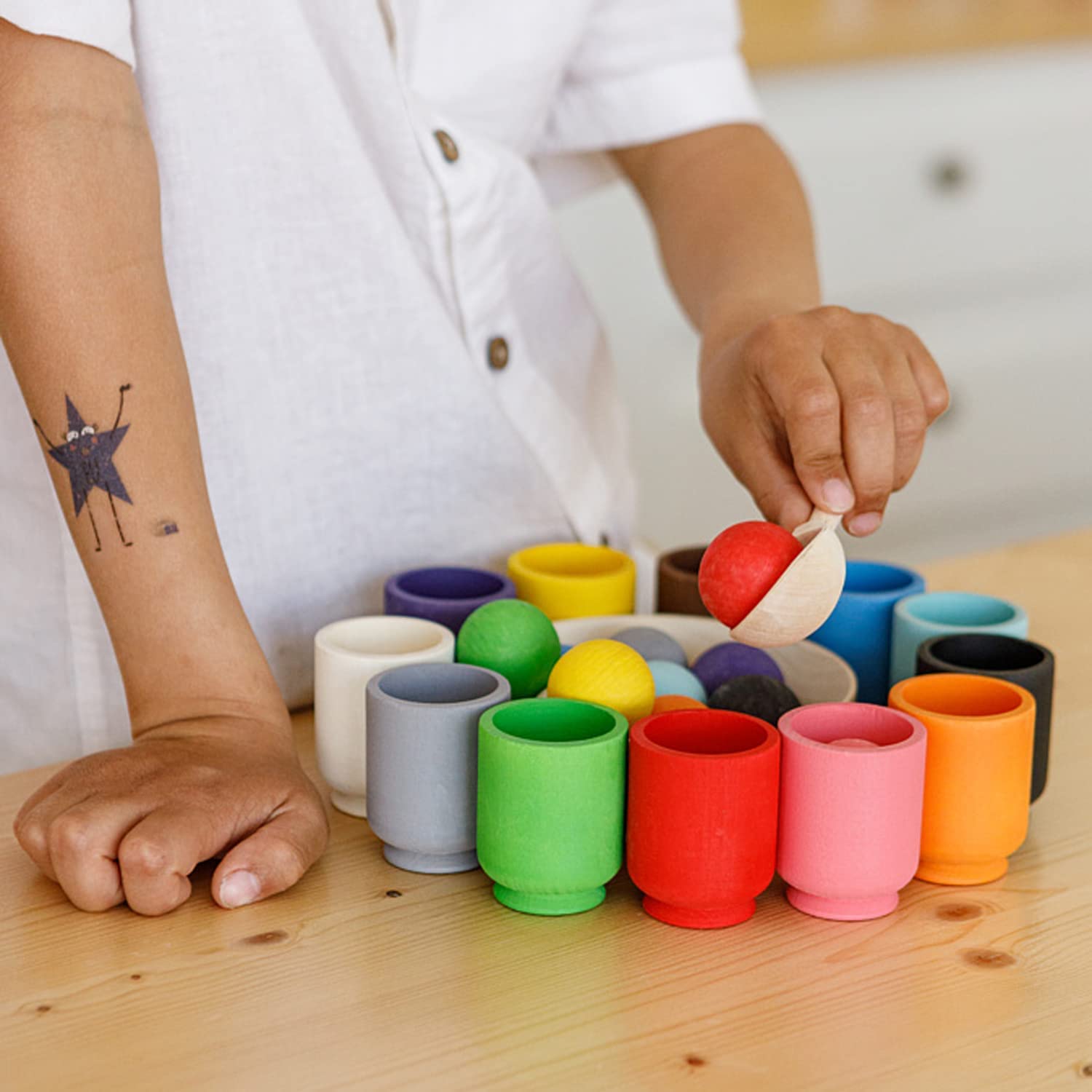 Woods | Gioco di Ordinamento dei Colori per Bambini | Educativo