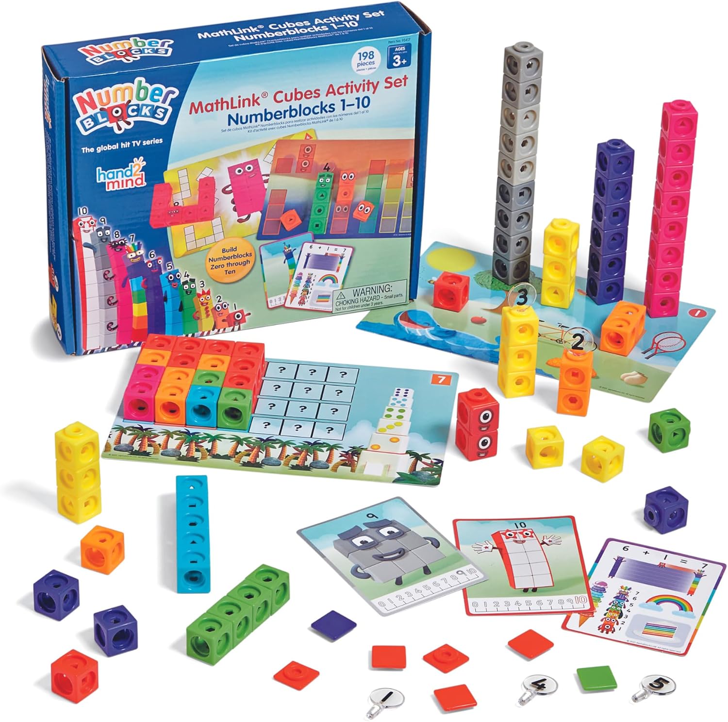 Cubi Numberblocks 1-10 - Giocattolo Educativo per Scuola Materna