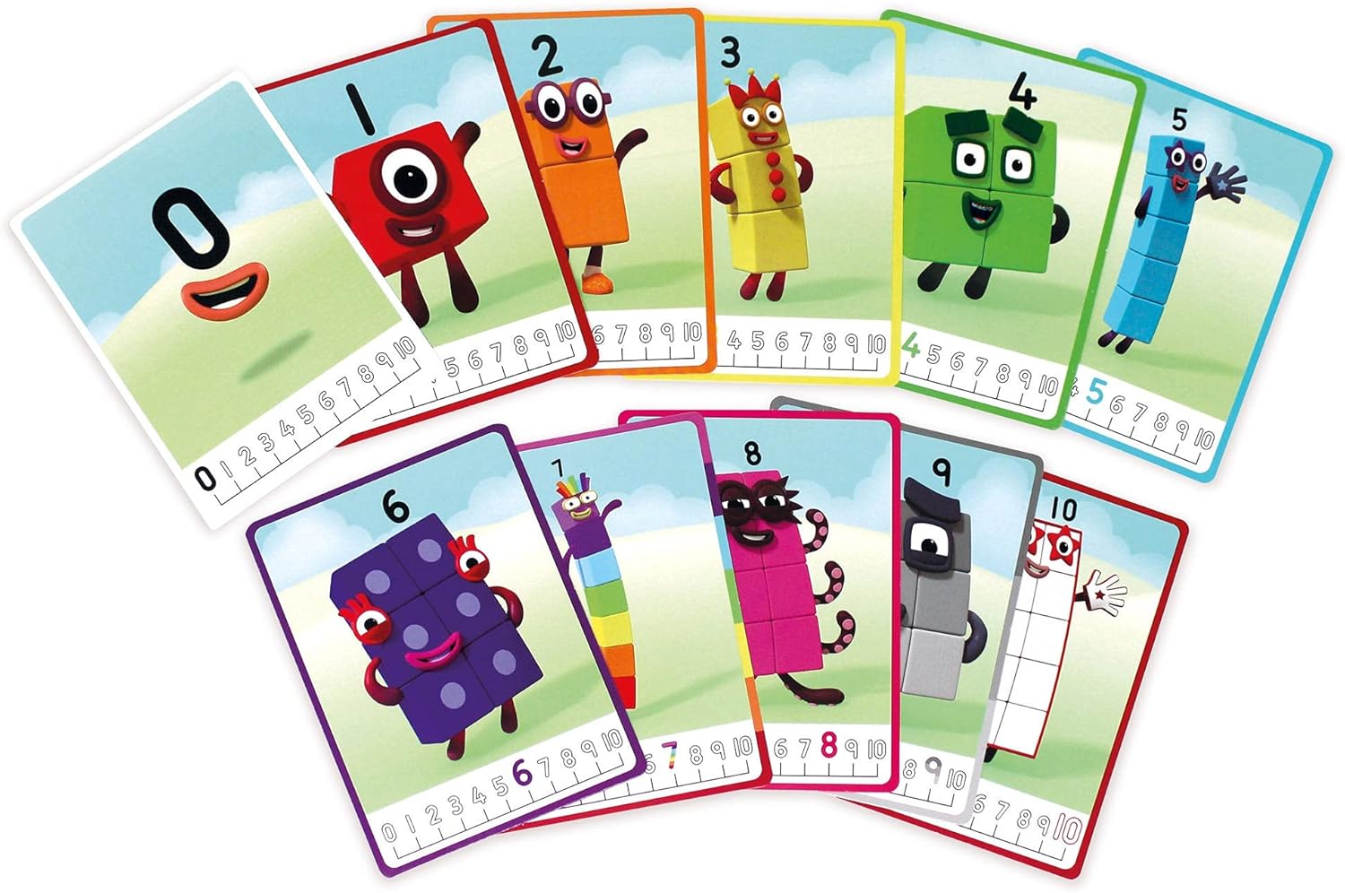 Cubi Numberblocks 1-10 - Giocattolo Educativo per Scuola Materna