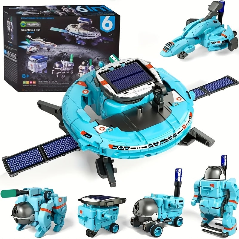 Set di costruzione Robot Solare 6-in-1 - Educativo e Innovativo