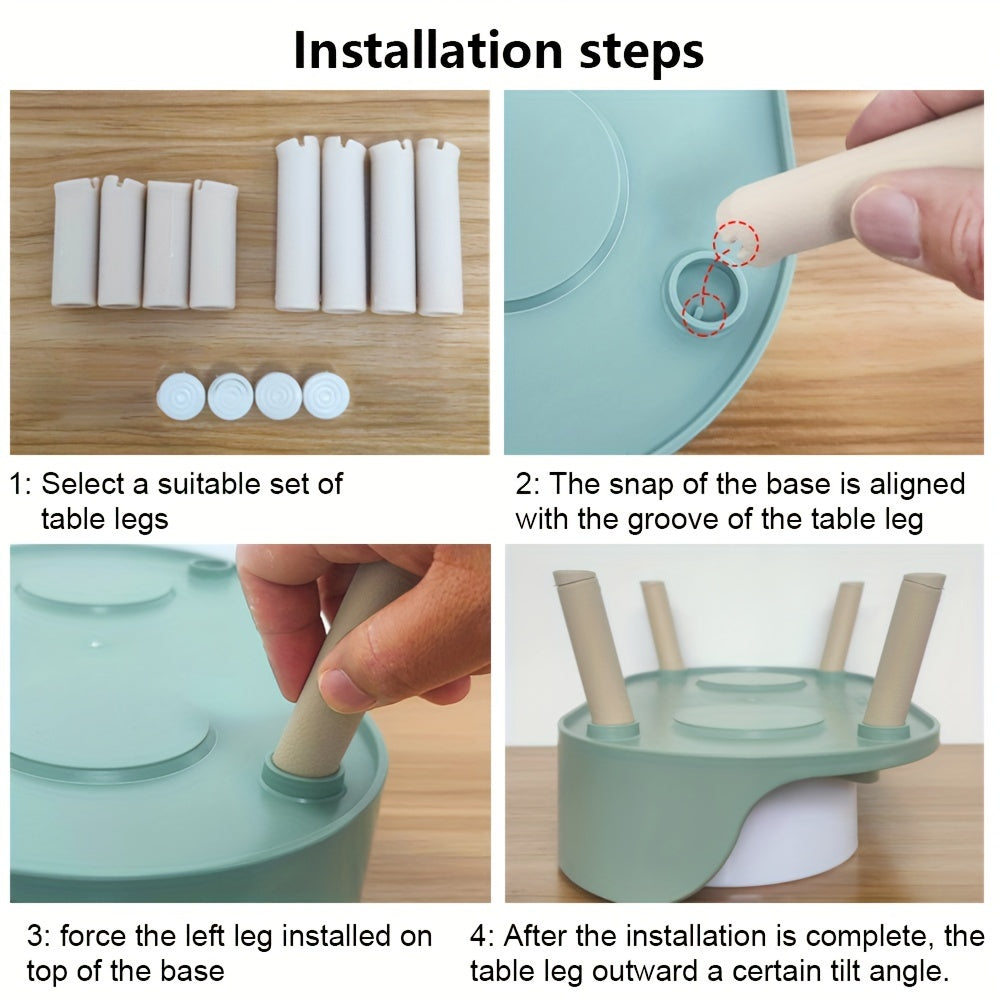 Ciotola Elevata Doppia per Animali Domestici – Mangiare e Bere Confortevolmente per Gatti e Cani