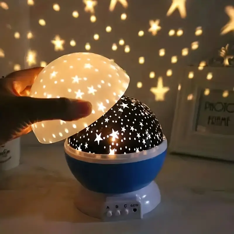Luce Notturna Incantevole con Cielo Stellato – Crea Magia nella Stanza dei Bambini