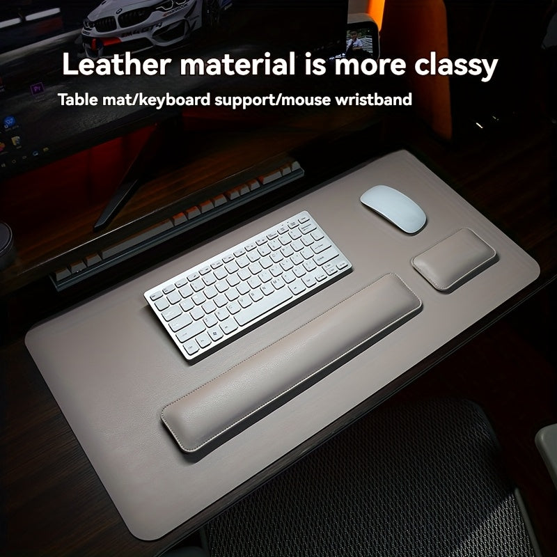 Set DeskComfort 3 Pezzi – Upgrade Completo per Scrivania per Lavoro e Comfort