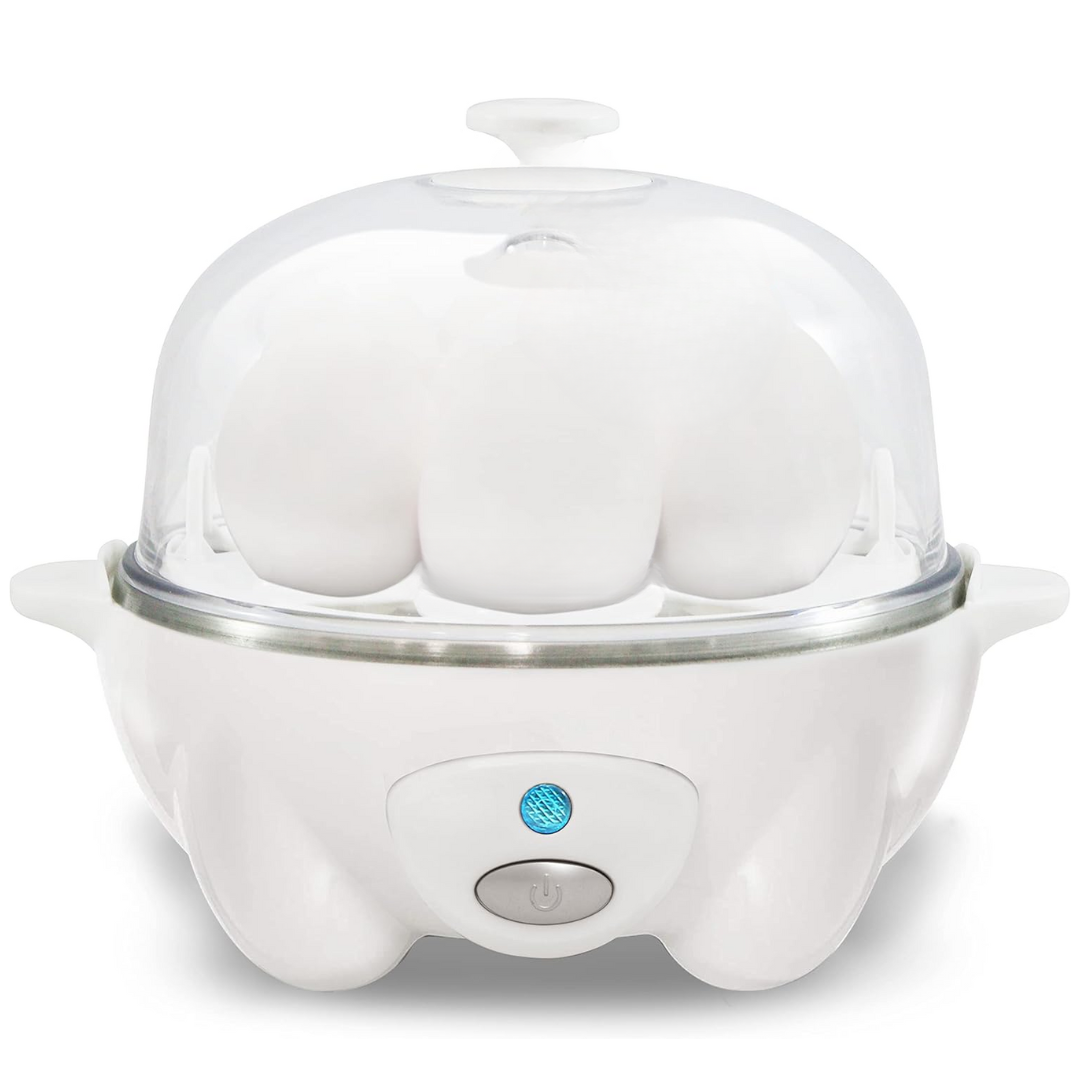 Cuocitore per Uova – Cottura Rapida, Uova in Poché e Preparazione di Omelette con Spegnimento Automatico