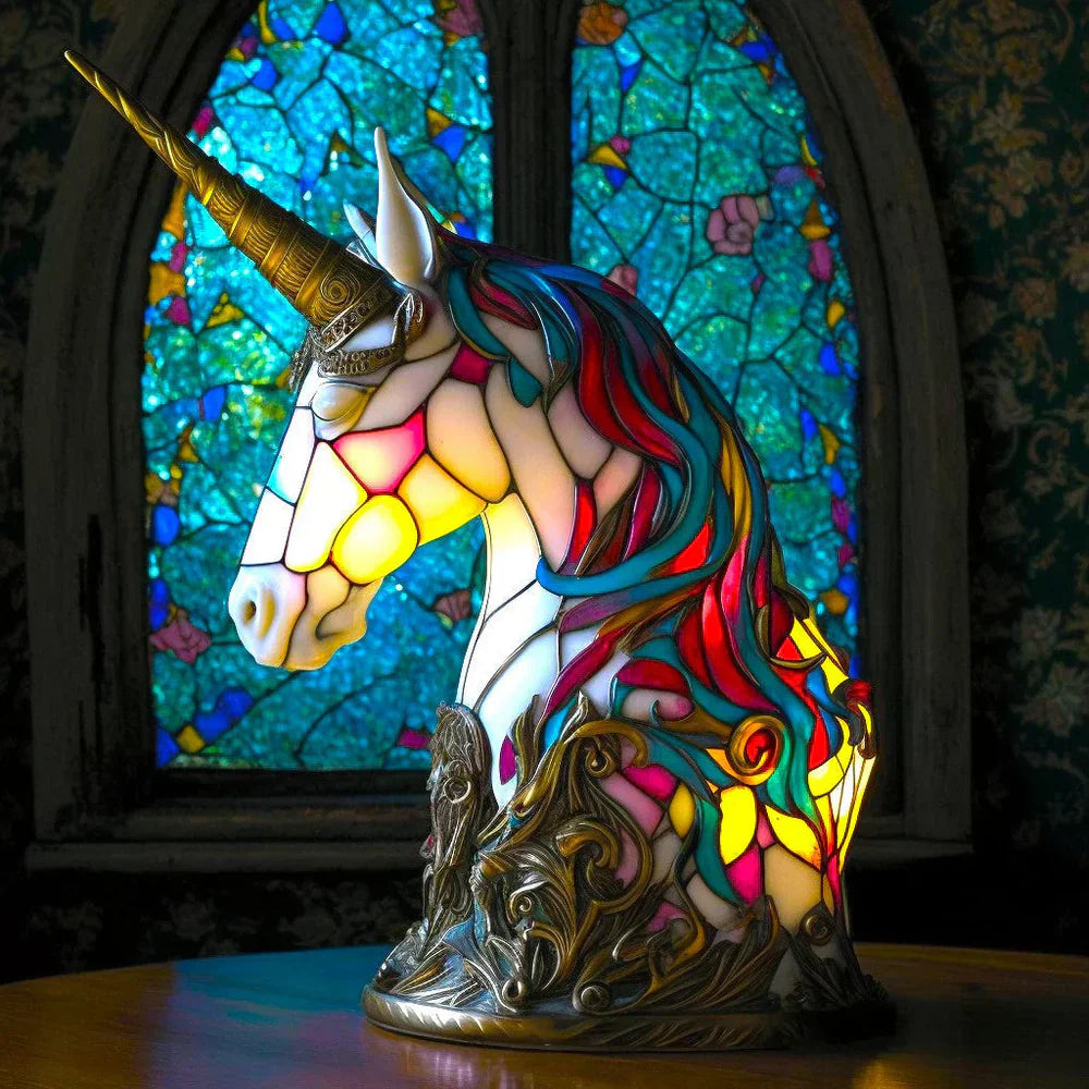 Lampada Animale in Vetro Artistico a Mosaico – Colore e Atmosfera in Casa