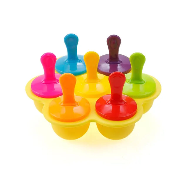 Silikonformen per Ghiaccio per Snack Rinfrescanti – FrostyFun