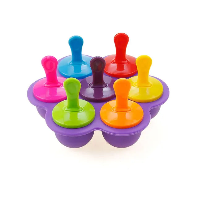 Silikonformen per Ghiaccio per Snack Rinfrescanti – FrostyFun