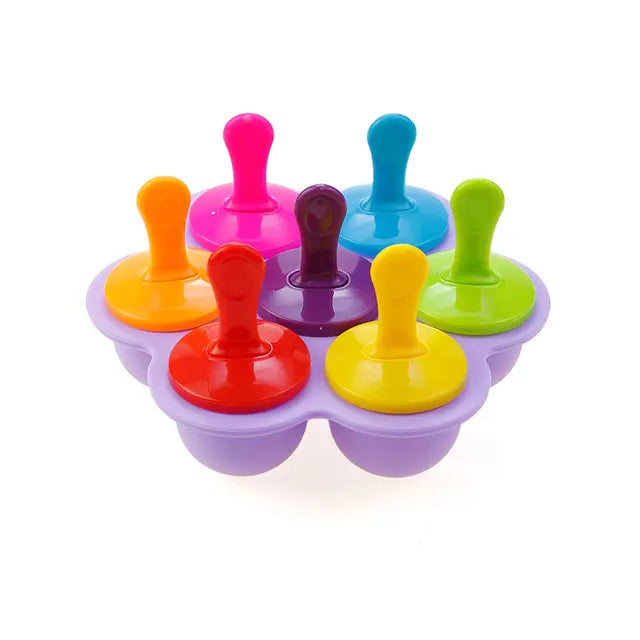 Silikonformen per Ghiaccio per Snack Rinfrescanti – FrostyFun