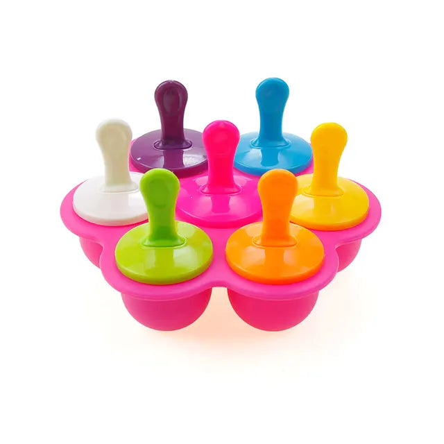 Silikonformen per Ghiaccio per Snack Rinfrescanti – FrostyFun