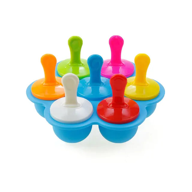 Silikonformen per Ghiaccio per Snack Rinfrescanti – FrostyFun