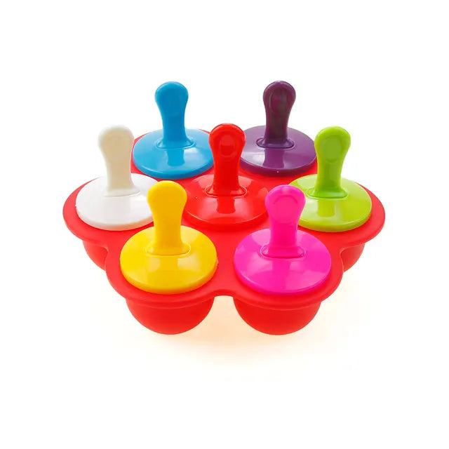 Silikonformen per Ghiaccio per Snack Rinfrescanti – FrostyFun