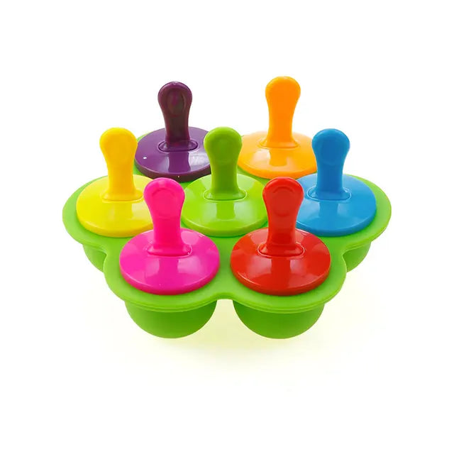 Silikonformen per Ghiaccio per Snack Rinfrescanti – FrostyFun