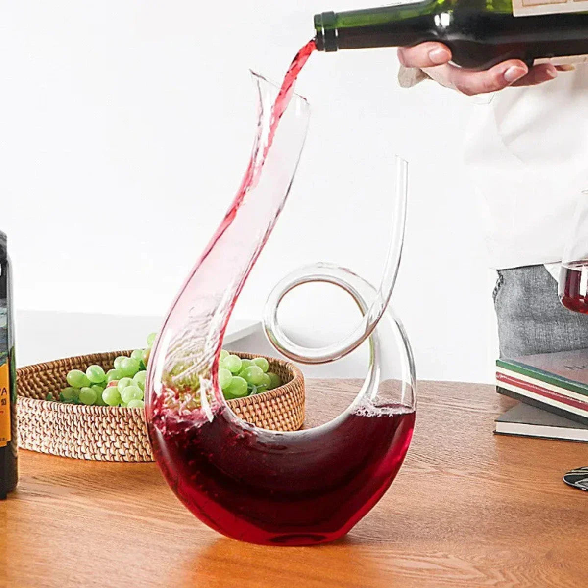 Decanter in CristalloElegance | Design Artigianale Senza Piombo
