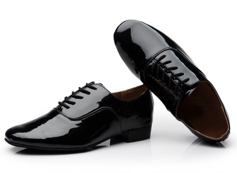 Scarpe da Danza Latin in Pelle | Eleganza con Suola Morbida