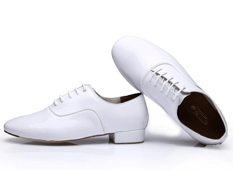 Scarpe da Danza Latin in Pelle | Eleganza con Suola Morbida