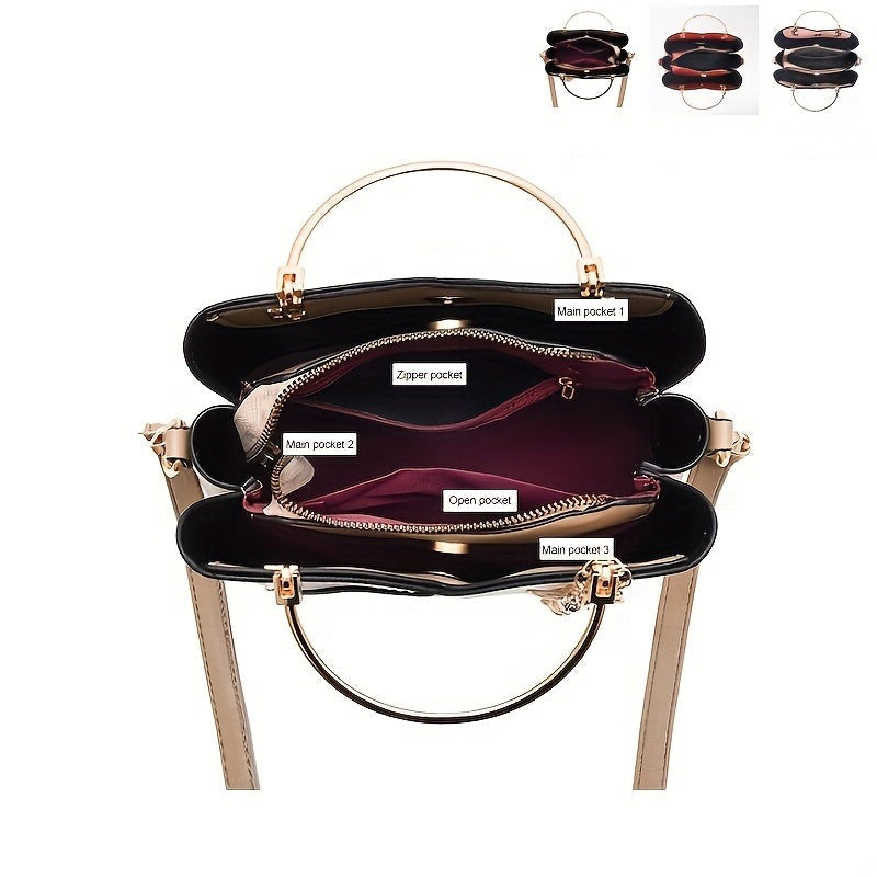 Borsa di Lusso in Pelle | Borsa Essenziale | Elegante & Pratica