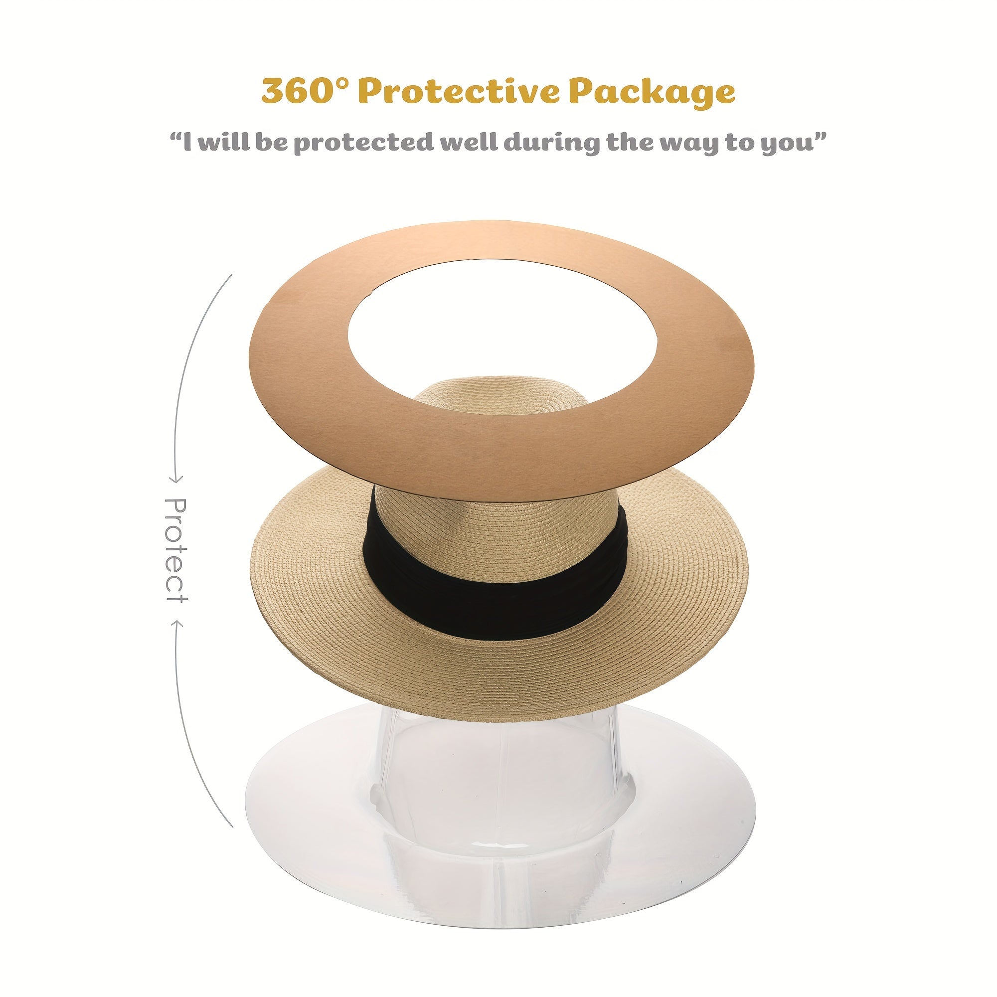 Cappello Panama Noa - Elegante e Protettivo con Visiera Larga