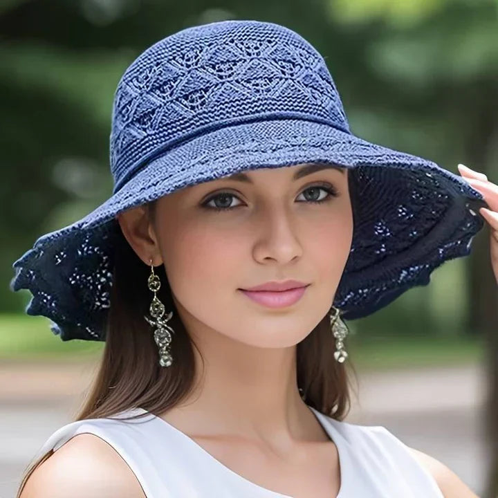 Elegante Cappello da Sole - Brim Larga | Cappello Estivo Odessa