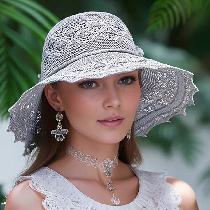 Elegante Cappello da Sole - Brim Larga | Cappello Estivo Odessa