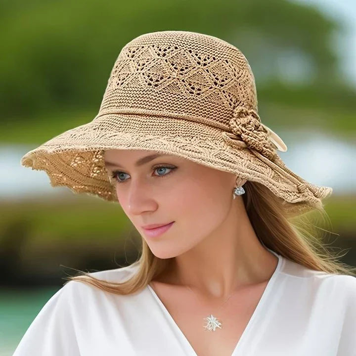 Elegante Cappello da Sole - Brim Larga | Cappello Estivo Odessa