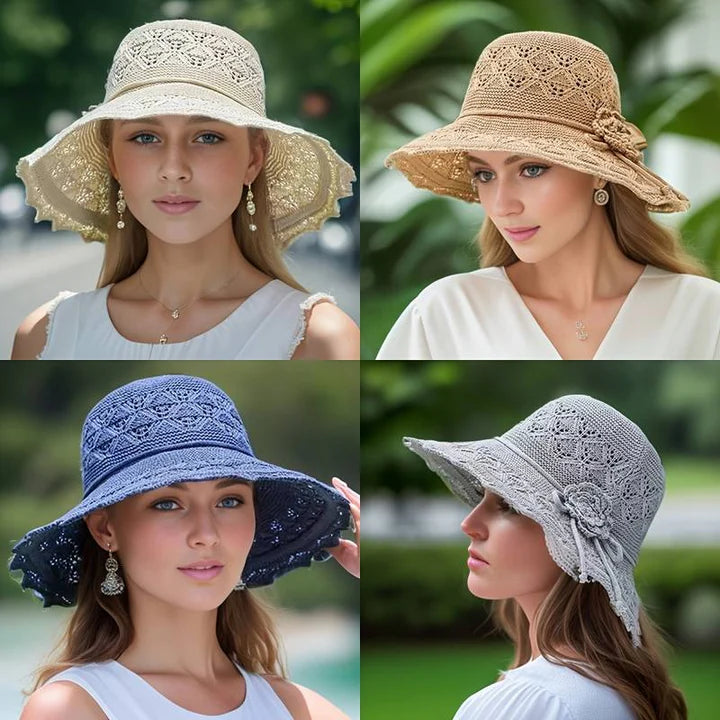 Elegante Cappello da Sole - Brim Larga | Cappello Estivo Odessa