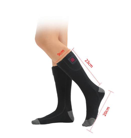 Calze Elettricamente Riscaldate - 3 Impostazioni di Calore - Design 2024