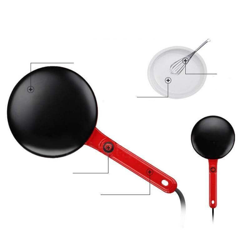 Macchina per Crêpe Elettrica - Crêpe Perfette Ogni Volta