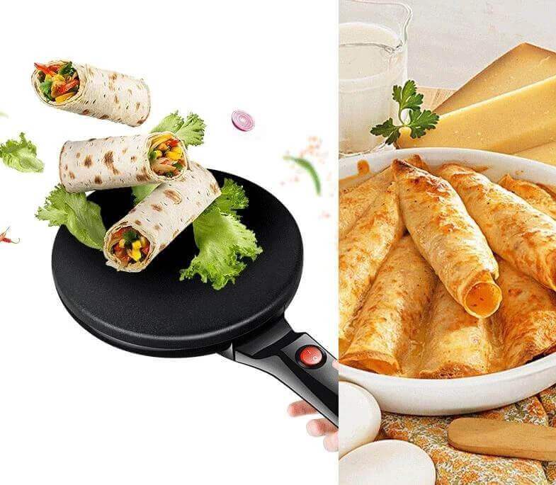 Macchina per Crêpe Elettrica - Crêpe Perfette Ogni Volta