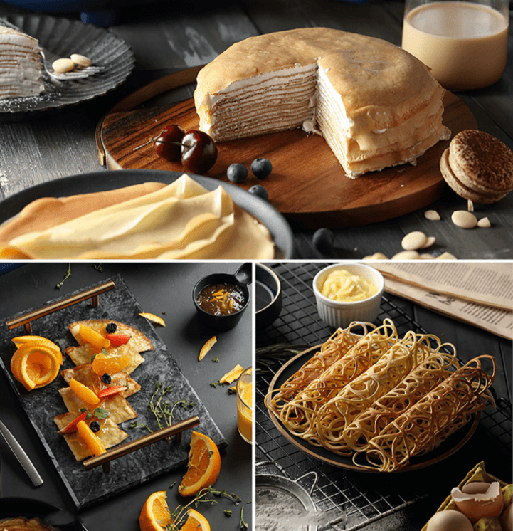 Macchina per Crêpe Elettrica - Crêpe Perfette Ogni Volta