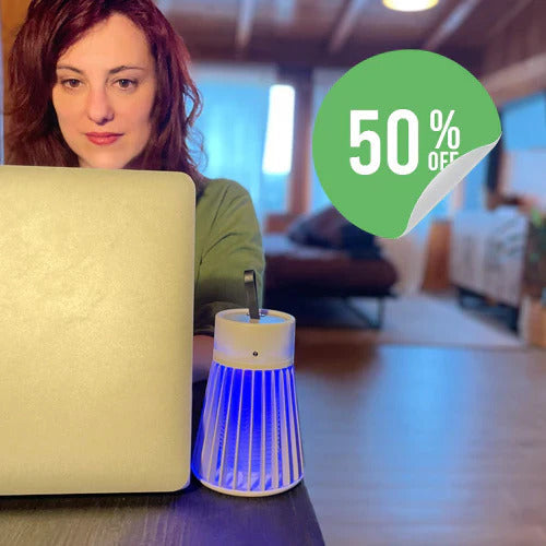 Disinfestatore Elettrico UV per Zanzare - Lampada per Insetti per Interni ed Esterni