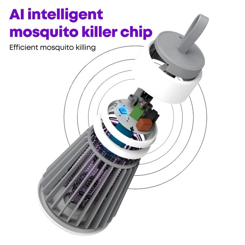 Disinfestatore Elettrico UV per Zanzare - Lampada per Insetti per Interni ed Esterni