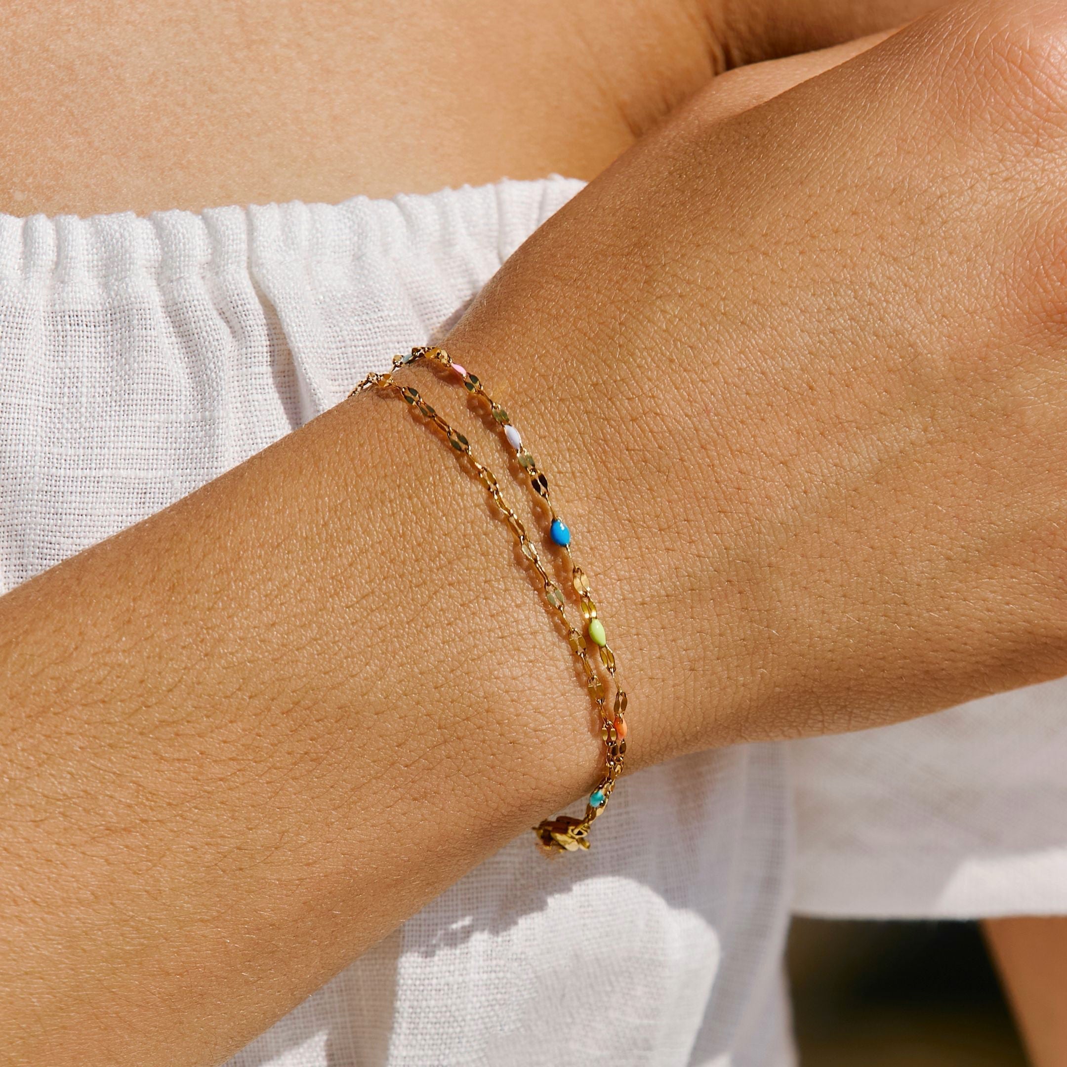 Bracciale Dainty Arcobaleno - Elise