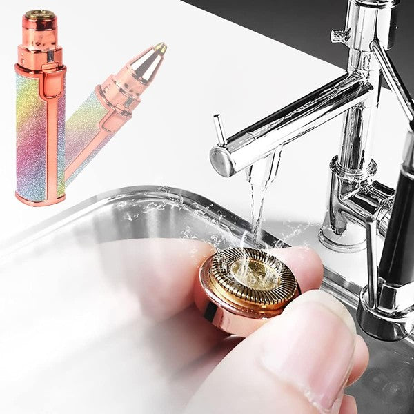 Epilatore Viso e Sopracciglia Ricaricabile 2-in-1 – Silvara