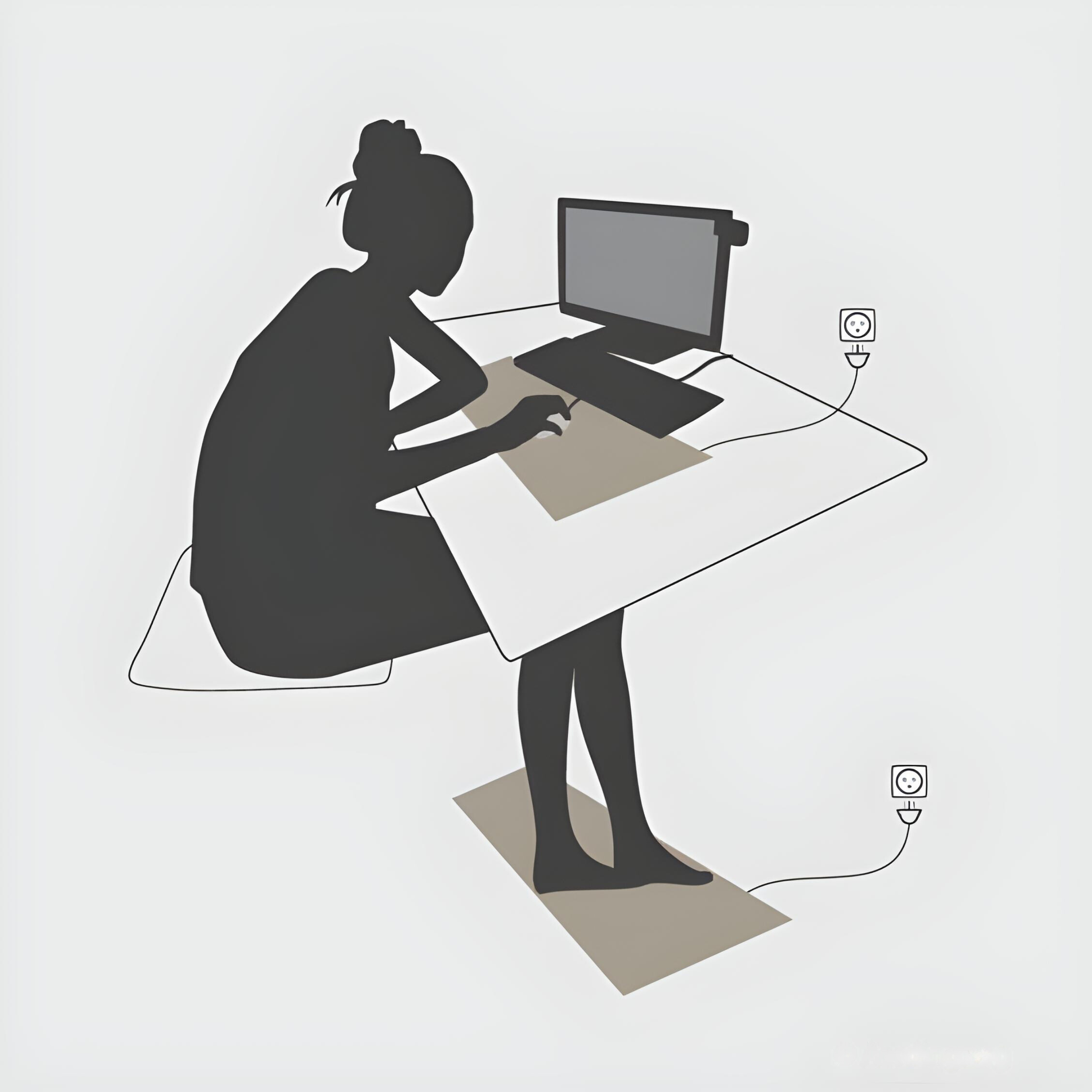 Tappetino di Messa a Terra in Pelle di Carbonio – EarthConnect