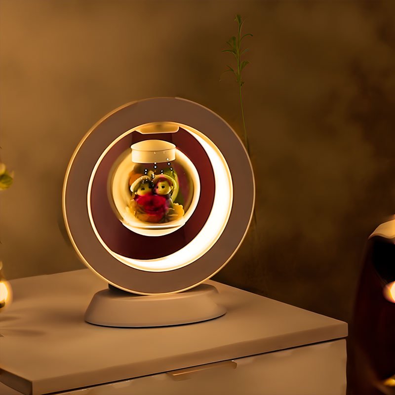 Fiore Fluttuante con Rotazione Magnetica – Floravia