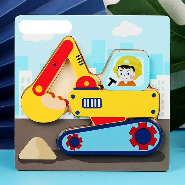 Puzzle Montessori in Legno – ColourJoy (Acquista 1 e ricevi 1 gratis)