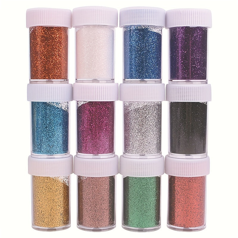 Set di Glitter per Crafting – Perfetto per Decorazioni di Feste e Progetti Creativi