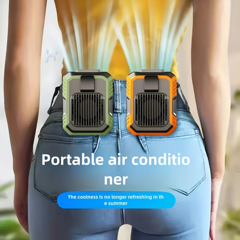 Ventilatore Portatile Ricaricabile USB per Fianchi – Con Tre Impostazioni di Velocità