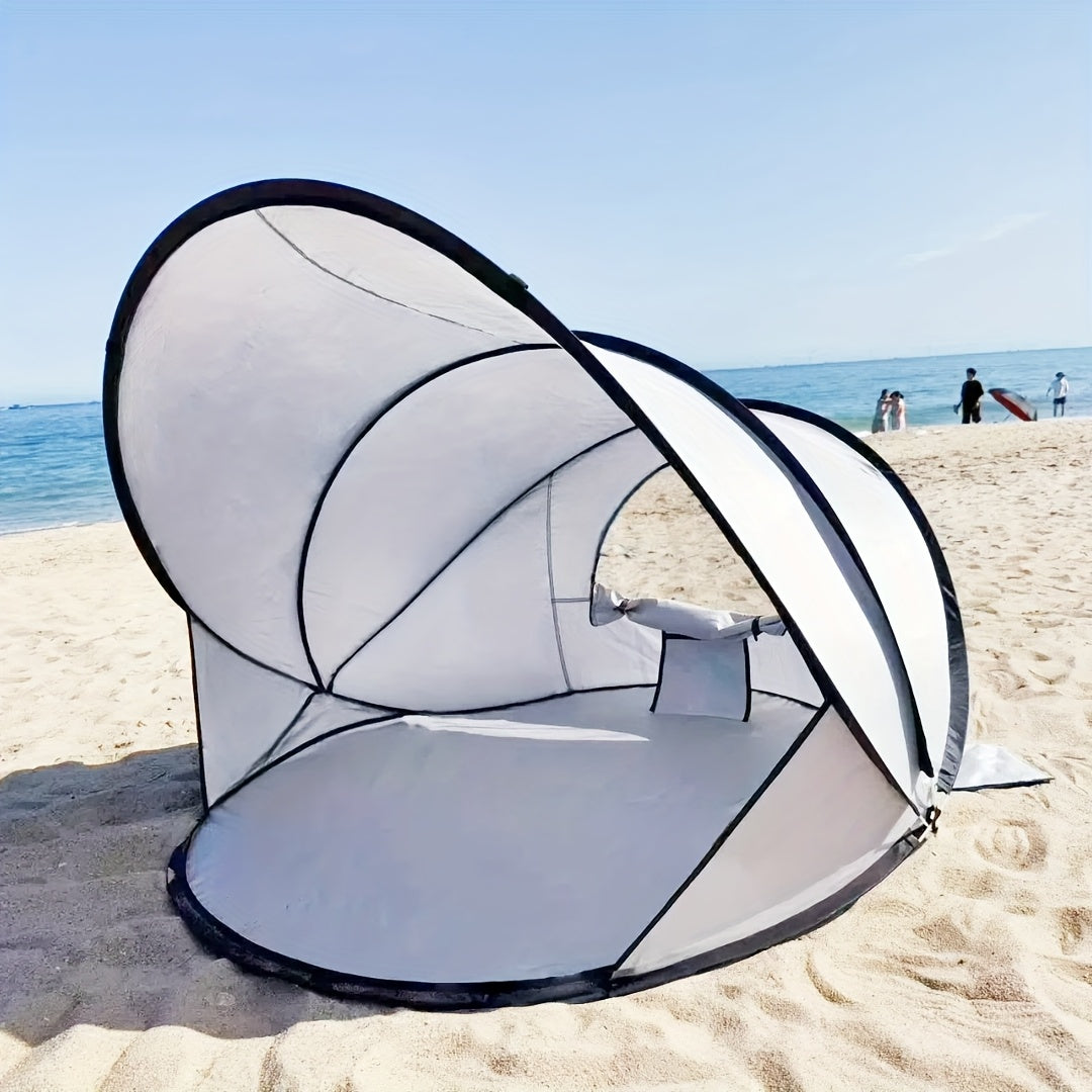 Tenda da Spiaggia Pop-Up – Facile da Montare e Protezione per Tutti