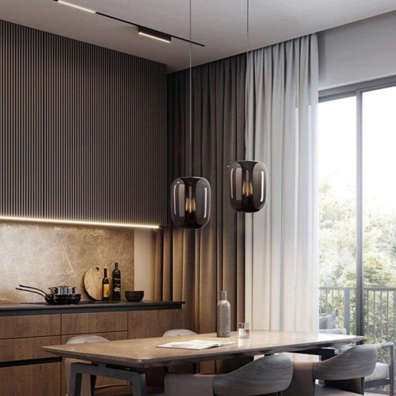 Lampada a Sospensione in Vetro Moderna - Elegante e Accogliente