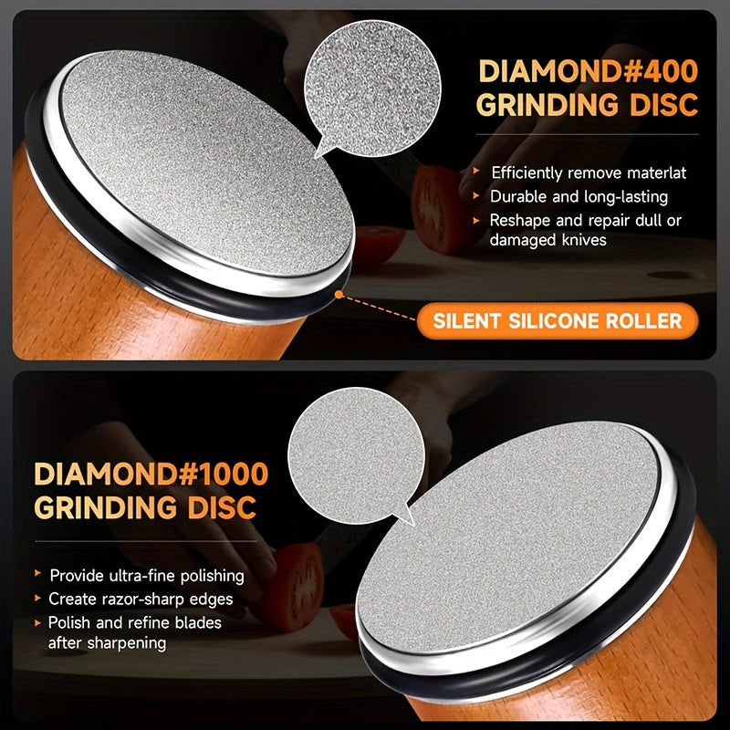 Set di Pietre Affilatrici SharpPro – Strumento di Affilatura Efficiente e Pratico