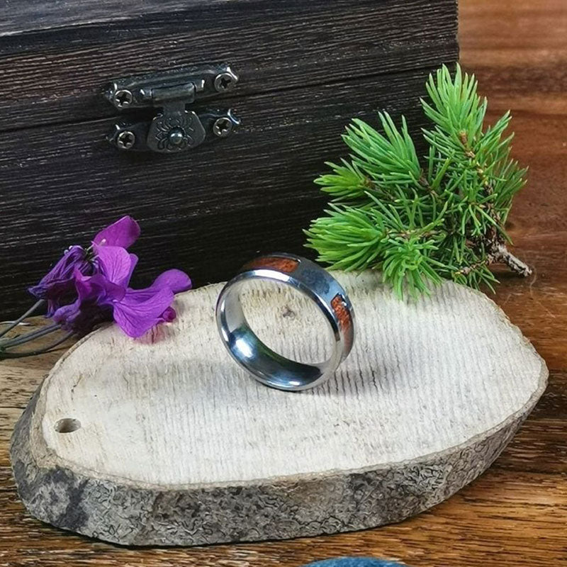 Anello Alla Moda Albero della Vita in Acciaio Inossidabile per Donne – Elina