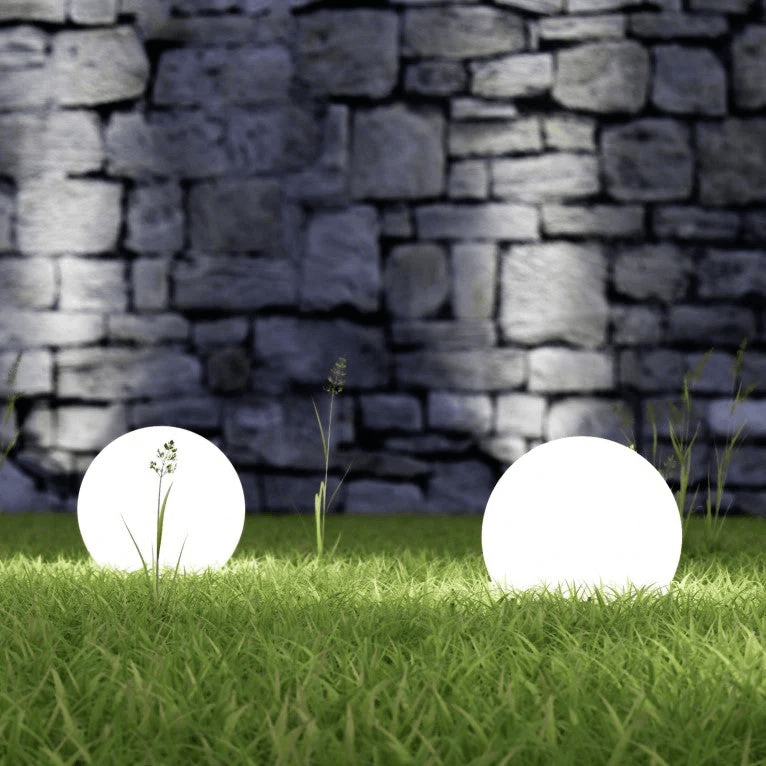 Lampada da Giardino a Forma Sferica a Energia Solare