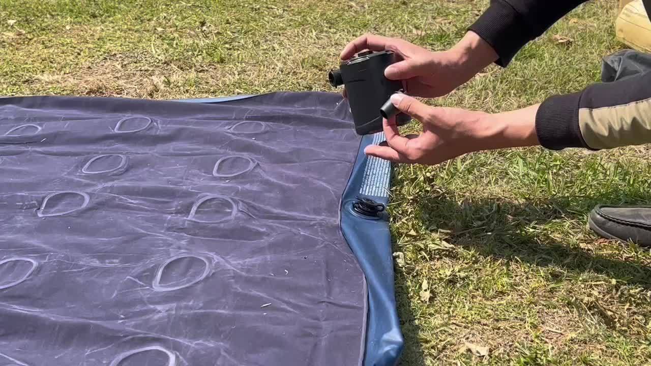 Pompa d'Aria Mini Ricaricabile – Senza Fili e Ultra Leggera per Uso All'Aperto