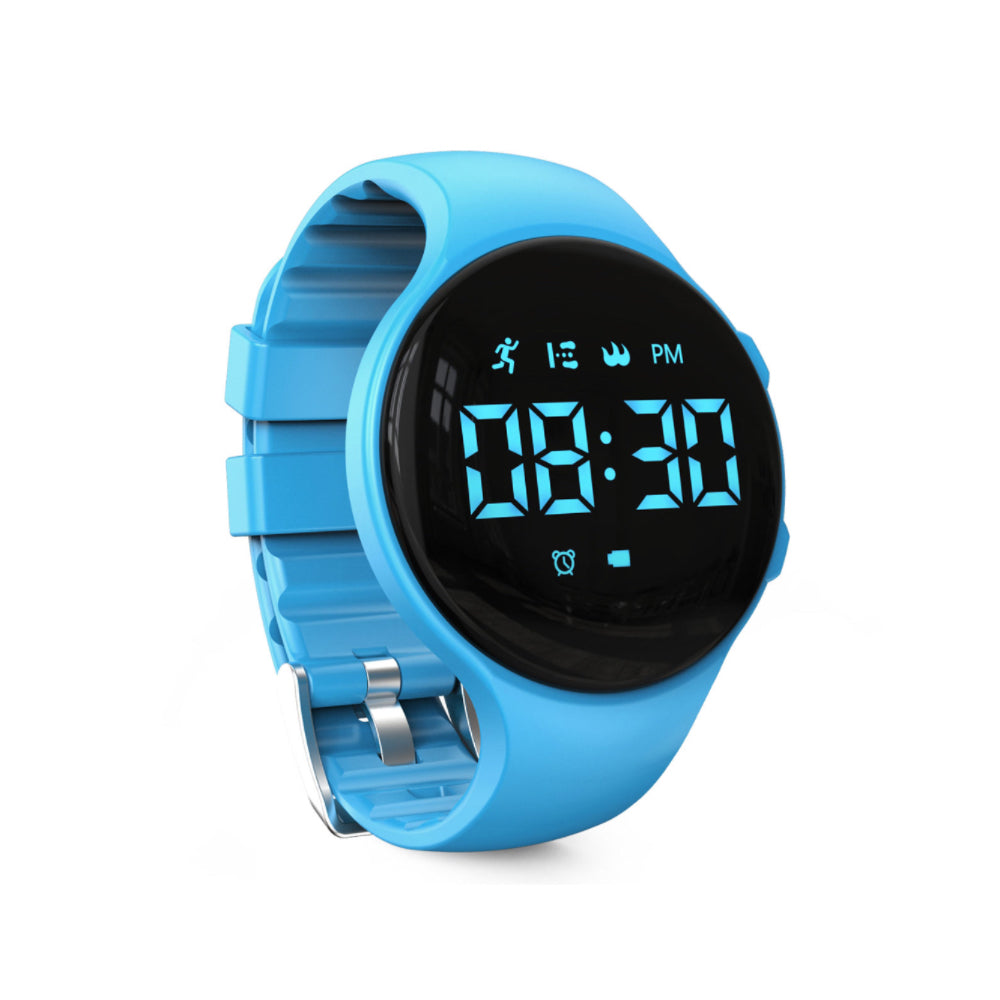 Orologio Digitale LED con Contapassi e Allarme Vibrante – Fitness Tracker per Bambini
