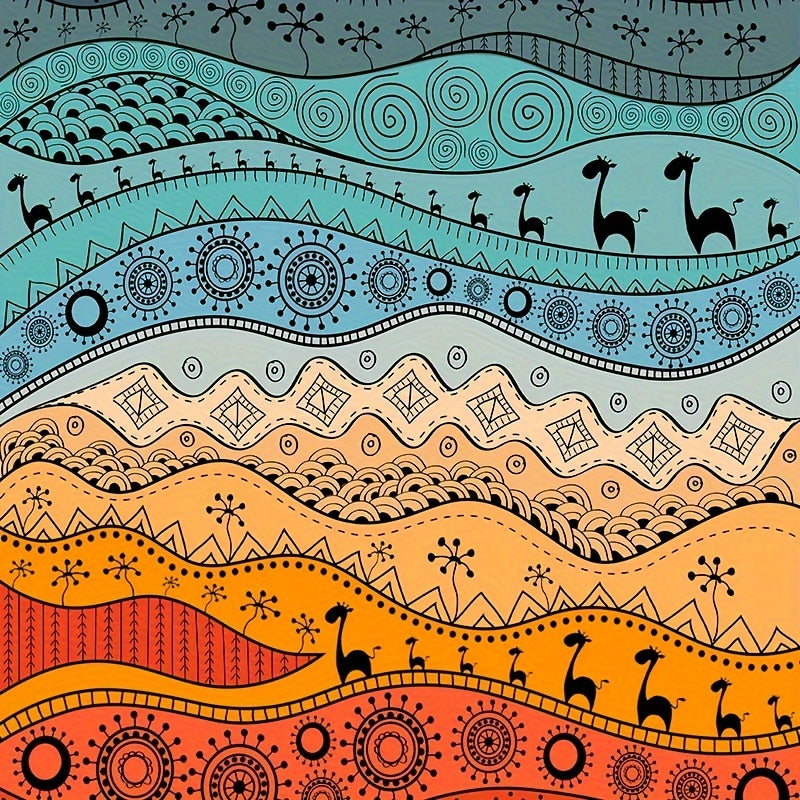 TropiComfort Tappeto da Spiaggia Oversize – Spazioso, Durevole e Resistente alla Sabbia