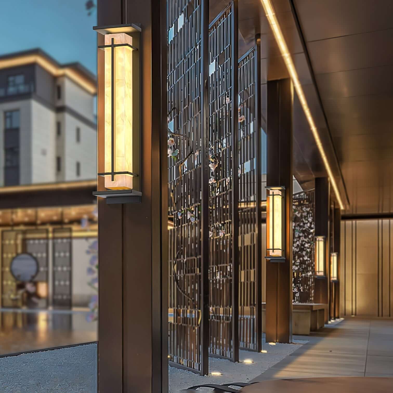 Lampada da Parete Moderna per Esterni - Impermeabile e Durevole