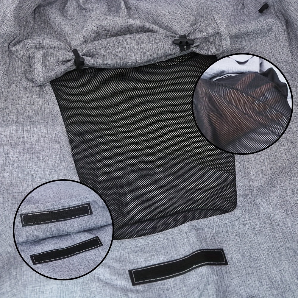 Parasole Pieghevole per Passeggino – Protezione UV e Cinghie Flessibili per una Copertura Perfetta